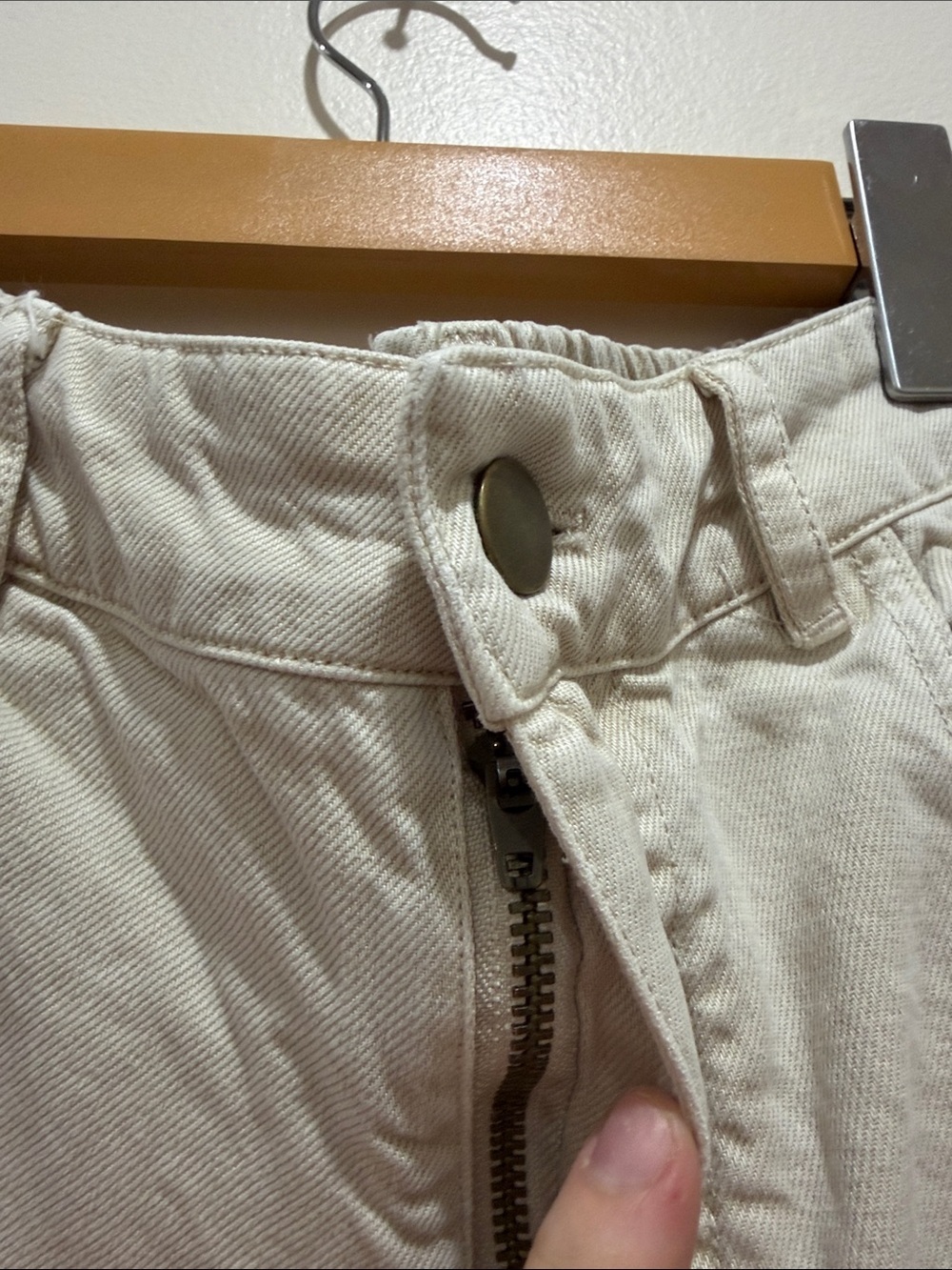 YFB Young Fabulous & Broke High-Rise Barrel Wide Leg Jeans in Bone - Picture 3 of 11